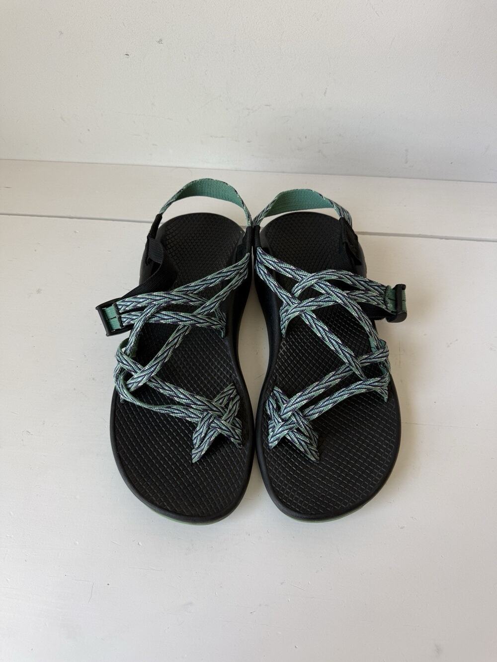 Chaco Zx2 Classic Vibram Sole Yampa Double Strap Size W9 Outdoor Hiking Sandals